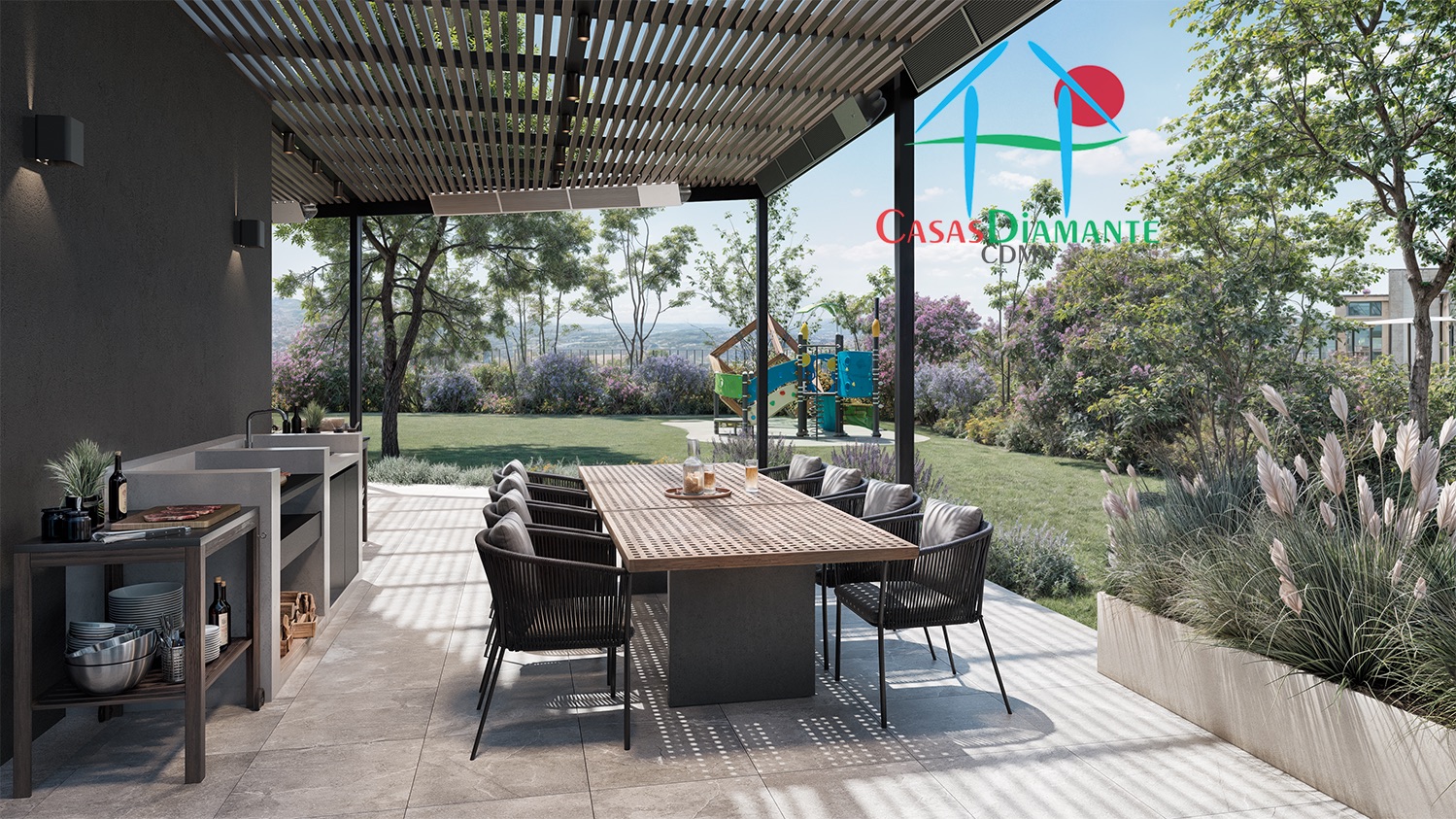 Bosque Real Nox - Zona de asadores 2 Bosque Real Nox - Zona de asadores 2